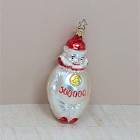 Vintage Inge-Glas "500,000" Milestone Clown – Hand-Blown German Glass