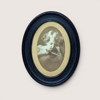Vintage M.B. Parkinson "Cupid Asleep" Print 
