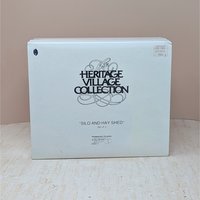 Vintage Dept 56 Silo and Hayshed – Heritage Village Porcelain Landscape Set