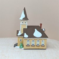 1990 Dept 56 Sleepy Hollow Church – New England Village Porcelain Heritage