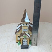 1990 Dept 56 Sleepy Hollow Church – New England Village Porcelain Heritage