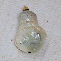 1982 Girl with Roses Inge-Glas Ornament – Victorian Mercury Glass Decor