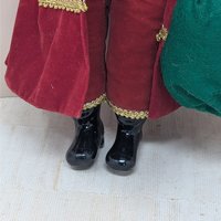 1990s Roman Inc Santa with Toy Sack – Classic Old World Holiday Display