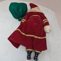 1990s Roman Inc Santa with Toy Sack – Classic Old World Holiday Display