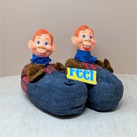 1988 Carousel Howdy Doody Child Size Slippers – NWT Deadstock Kitsch