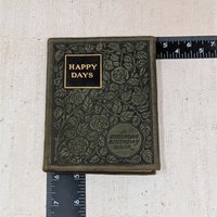 1904 Shakespeare Birthday Book – "Happy Days" Leather-Bound Edwardian Archive