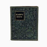 1904 Shakespeare Birthday "Happy Days" Leather-Bound Book