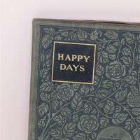 1904 Shakespeare Birthday Book – "Happy Days" Leather-Bound Edwardian Archive