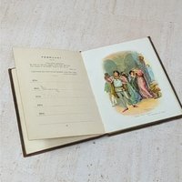 1904 Shakespeare Birthday Book – "Happy Days" Leather-Bound Edwardian Archive
