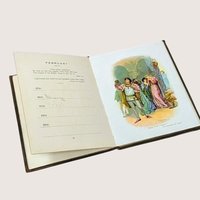 1904 Shakespeare Birthday "Happy Days" Leather-Bound Book