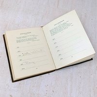 1904 Shakespeare Birthday "Happy Days" Leather-Bound Book