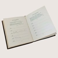 1904 Shakespeare Birthday "Happy Days" Leather-Bound Book