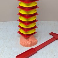 1965 Milton Bradley Bash Game – Vintage Mid-Century Mod Skill Toy Complete