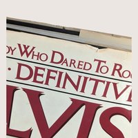 1982 The Definitive Elvis Paul Lichter Hardcover Book