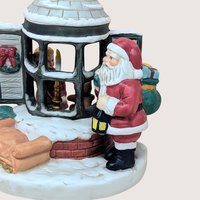 Vintage Midwest of Cannon Falls Santa Music Box