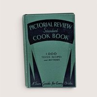 1931 Pictorial Review Standard Cook Book Hardcover 