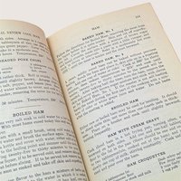 1931 Pictorial Review Standard Cook Book Hardcover 