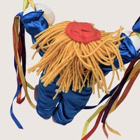 1984 Dakin Plush Clown Hanging