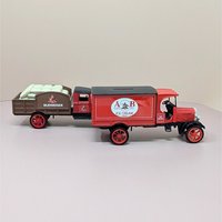 1990s ERTL Anheuser Busch Cast Metal Banks