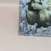 Sporting Collection: Fox Hunt Equestrian Frame – High-Relief Cast Metal