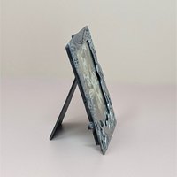 Vintage Equestrian Metal Frame – Fox Hunt & Hounds 3.5x5 Photo Decor