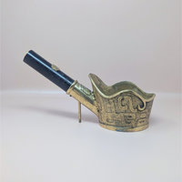 1950 Chinese Brass Silk Iron
