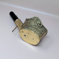 1950 Chinese Brass Silk Iron