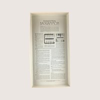 1975 Selchow and Righter Backgammon Game