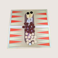 1975 Selchow and Righter Backgammon Game