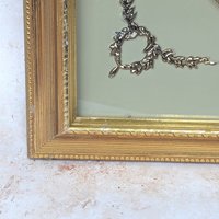 1950s Turner Framed Head of Christ Portrait Print