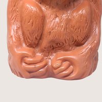 1980 Wing Inc Plastic Monkey Bank 