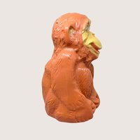 1980 Wing Inc Plastic Monkey Bank 