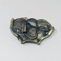 1982 Great American Buckle Co Leaping Deer Belt Buckle