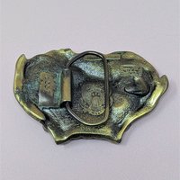 1982 Great American Buckle Co Deer – 1980s Outdoor Heritage Piece