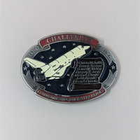 1986 Space Shuttle Challenger Belt Buckle