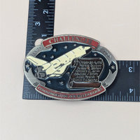 1986 Space Shuttle Challenger Belt Buckle