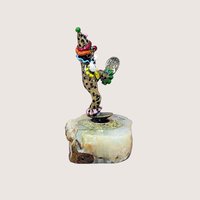 Vintage Ron Lee Dancing Pinky Clown Figurine
