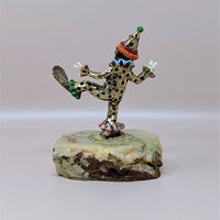 Vintage Ron Lee Dancing Pinky Clown Figurine