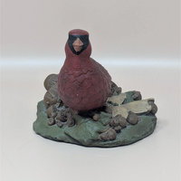 1993 Tom Clark: Cardinal – Hand-Cast Sculpture