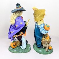 1996 Fabric Mache Halloween Pair