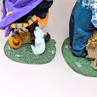 1996 Fabric Mache Halloween Pair