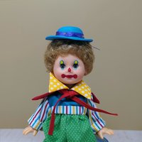 1984 Horsman Clown – 1980s Playroom Period Decor