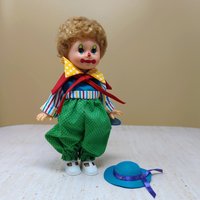 1984 Horsman Clown – 1980s Playroom Period Decor
