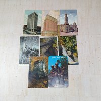 Vintage Mixed Postcards Ephemera Grab Bag – Lot of 40 