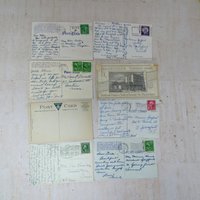 Vintage Mixed Postcards Ephemera Grab Bag – Lot of 40 