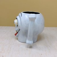 2002 Dept 56 Google Eye Skull Mug