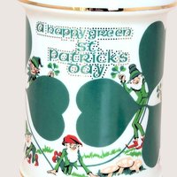 Old Commonwealth St. Patrick's Day Empty Porcelain Decanter