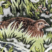 Vintage European Style Pheasant Woodland River Scene Wall Hanging Tapestry