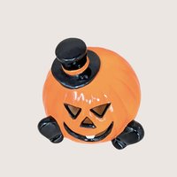 1990s PR Halloween Pumpkin Ceramic Light