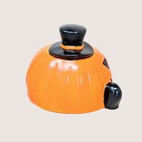 1990s PR Halloween Pumpkin Ceramic Light